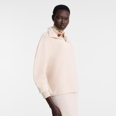 null Sweater, Ecru
