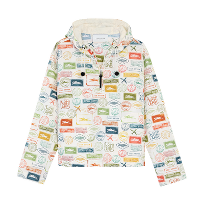 Jacket , Lichen - Printed canvas