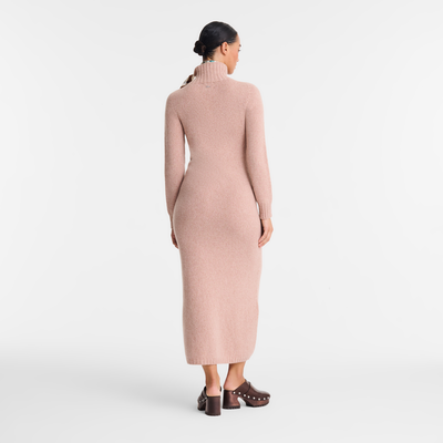 null Long dress, Pink Tea