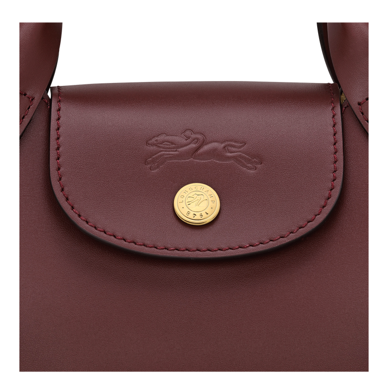 &Eacute;pure XS Tote bag , Burgundy - Leather  - View 6 of  6