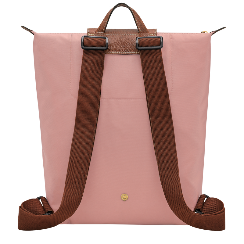 Le Pliage Original M Backpack , Pink Tea - Recycled canvas  - View 4 of  7