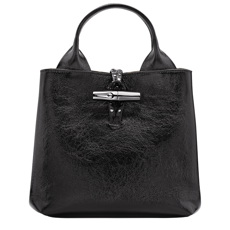 Le Roseau S Handbag , Black - Leather  - View 1 of  3