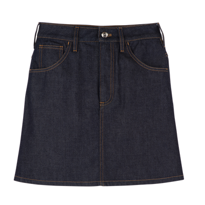Skirt , Midnight Blue - Denim