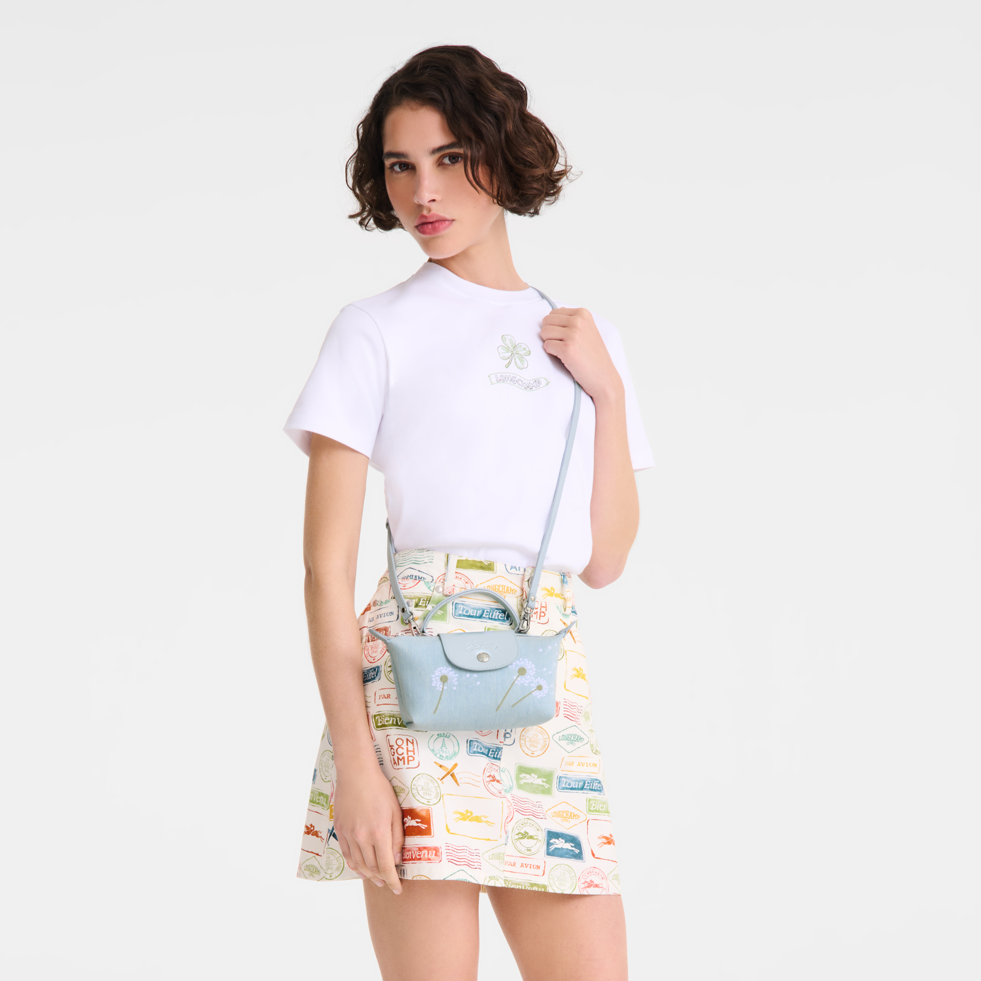 Le Pliage Collection Pouch XS, Sky Blue