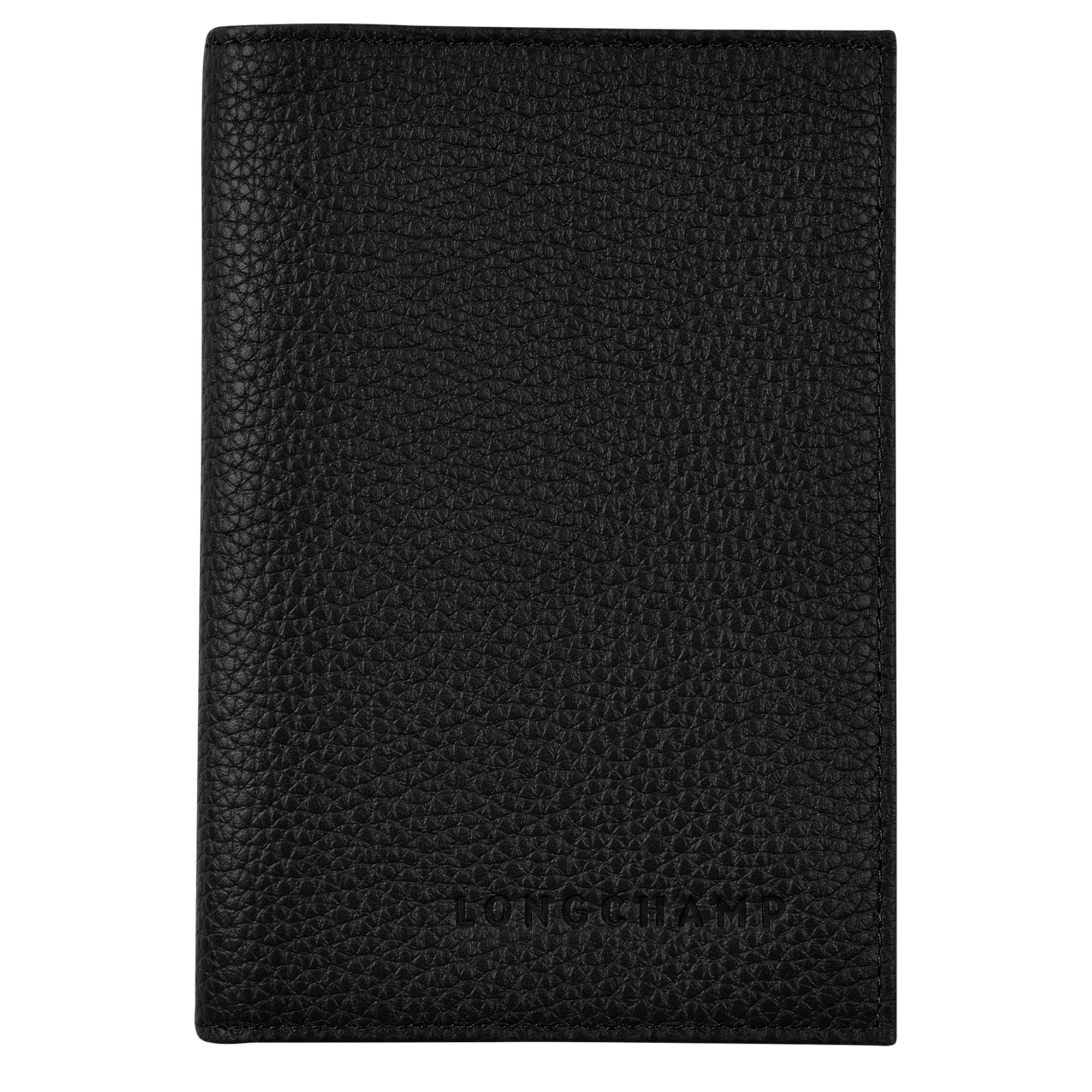 Le Foulonn&eacute; Passport cover, Black