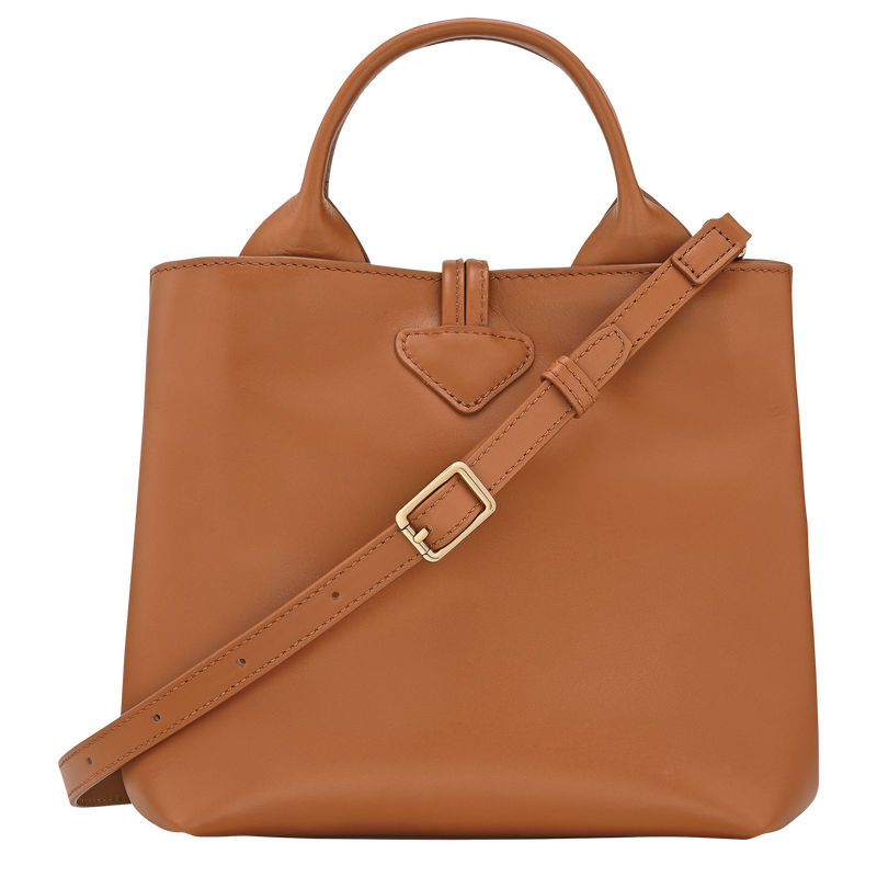 Le Roseau S Handbag , Cashew - Leather  - View 4 of  7