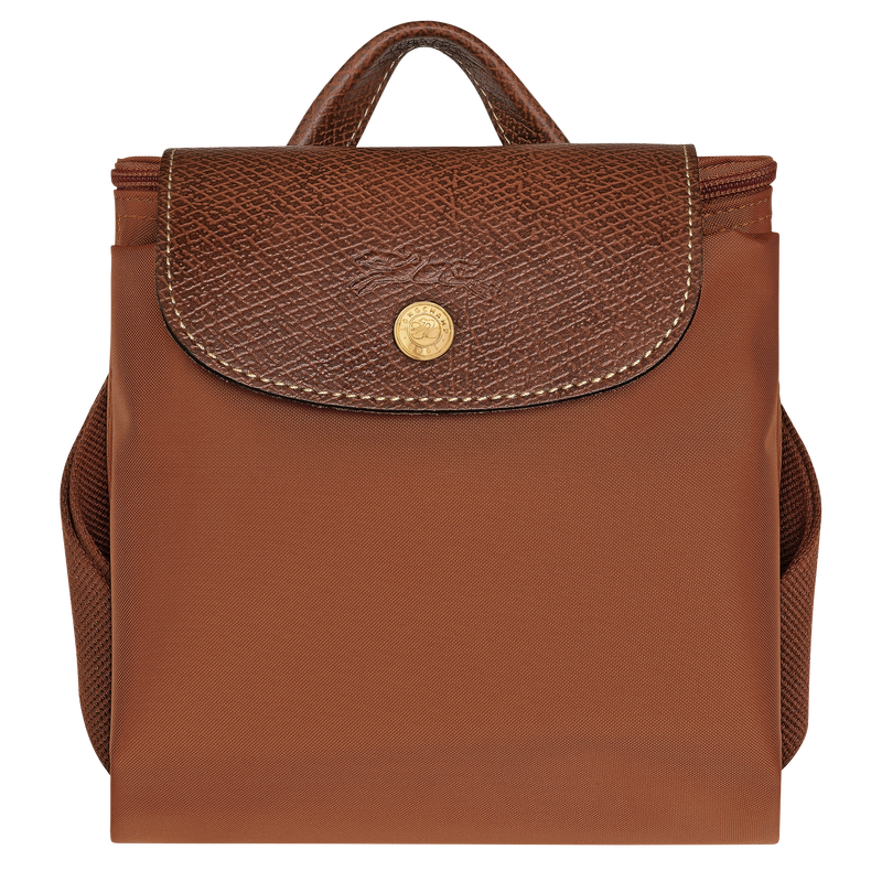 Le Pliage Original M Backpack , Cognac - Recycled canvas  - View 6 of  6