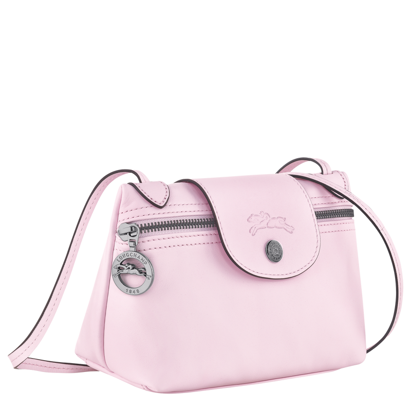 Le Pliage Xtra XS Crossbody bag Petal Pink Leather Longchamp TH