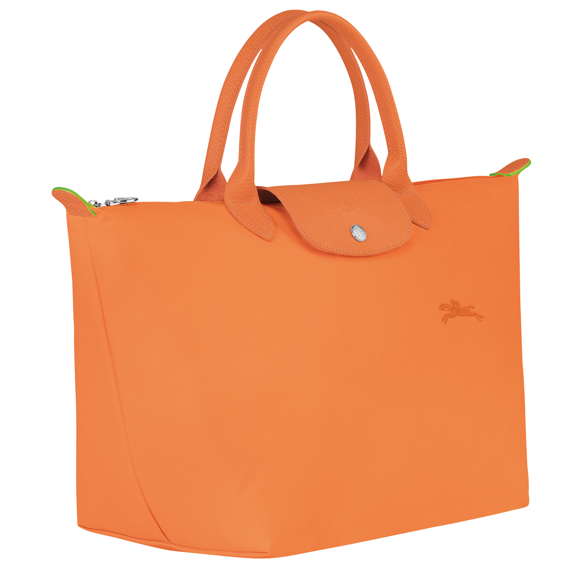 Handbag M, Orange - View 3 of
7 - zoom in Le Pliage Green Handbag M, Orange