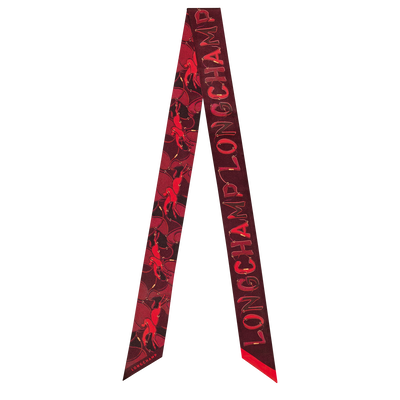 Cheval Longchamp , Burgundy - Silk