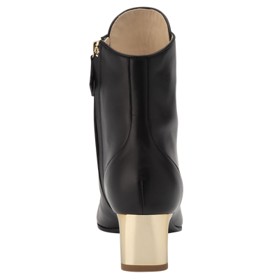 La Patineuse High heel low boots, Black