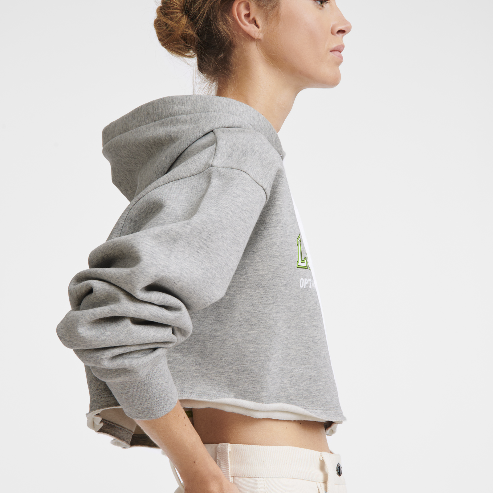 Hoodie Grey Jersey 61231UNH1121TS Longchamp MY