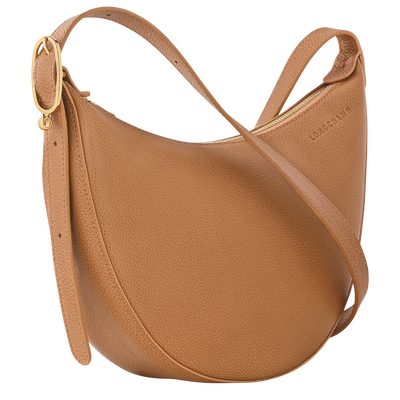 Le Foulonn&eacute; Crossbody bag S, Pecan