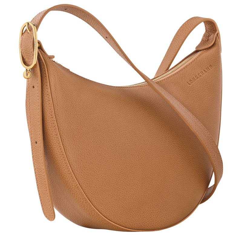 Le Foulonn&eacute; S Crossbody bag , Pecan - Leather  - View 2 of  5