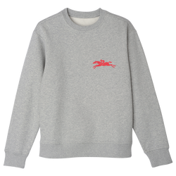 Longchamp x Robert Indiana Sweatshirt , Grey - Knit