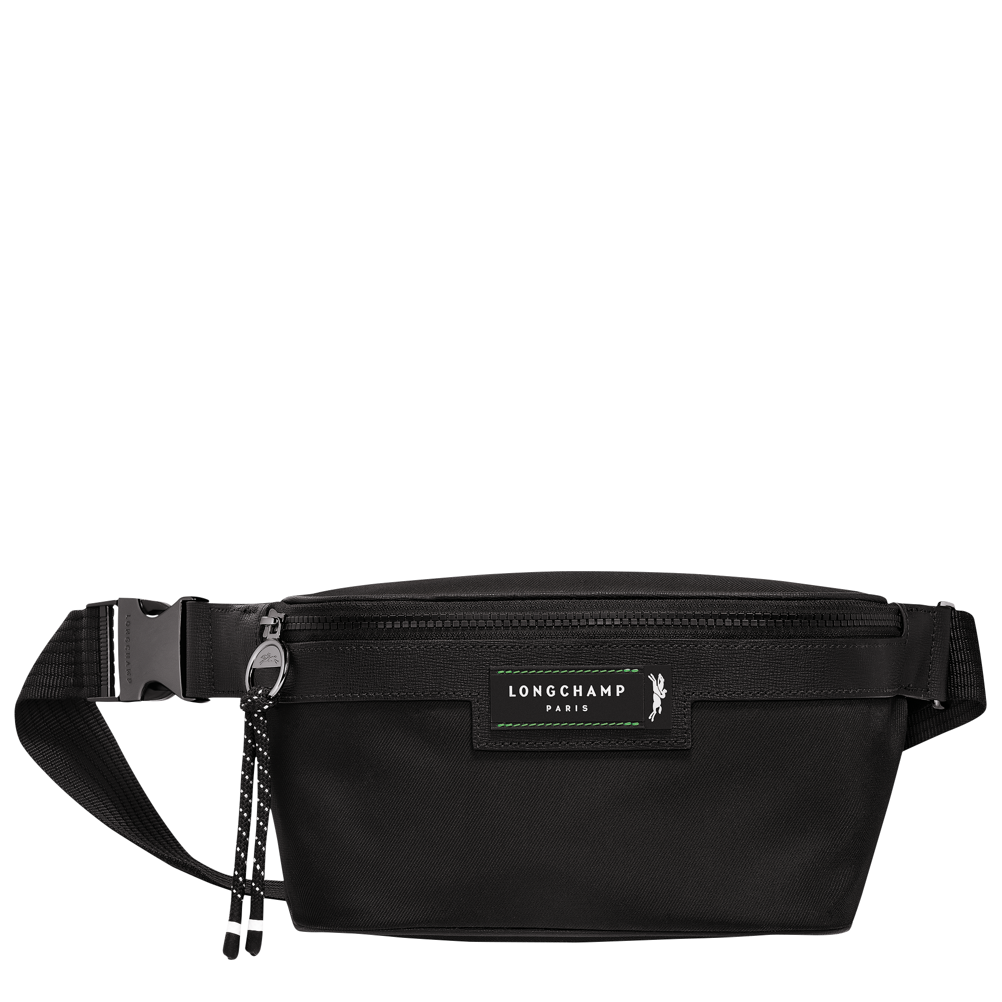 Le Pliage Energy M Belt bag Black Recycled canvas Longchamp MY