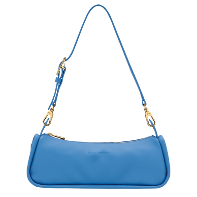 Looong M Shoulder bag , Azure - Leather