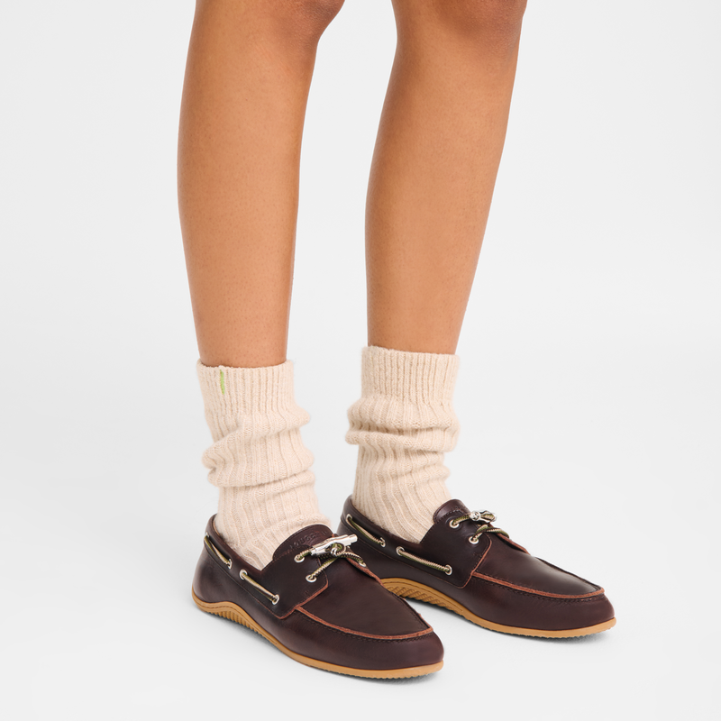 Socks , Beige - Knit  - View 2 of  2