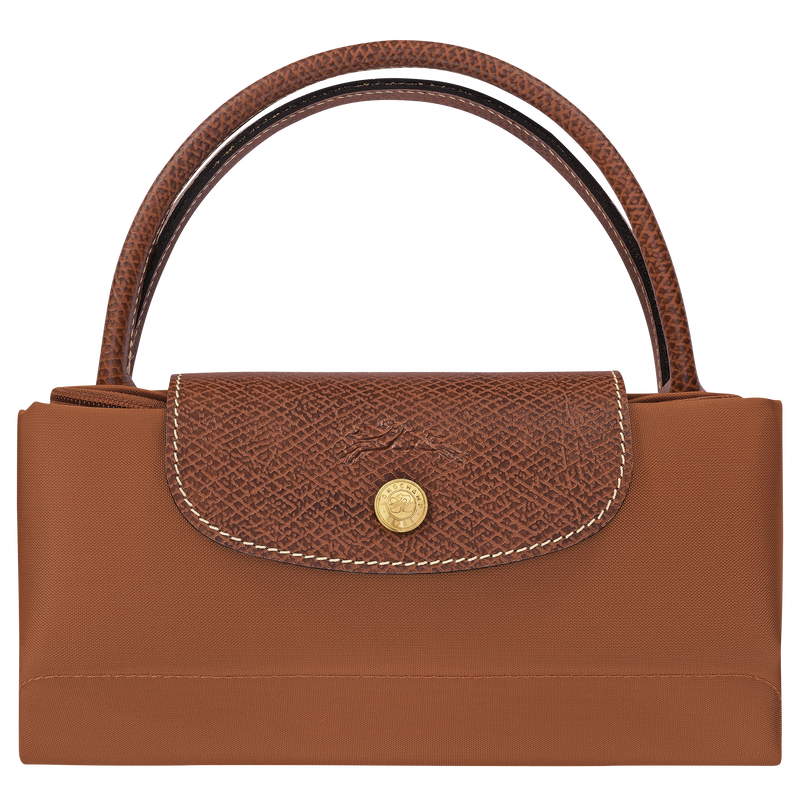Le Pliage Original S Handbag , Cognac - Recycled canvas  - View 7 of  7