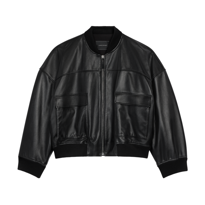 Jacket , Black - Leather  - View 1 of  3
