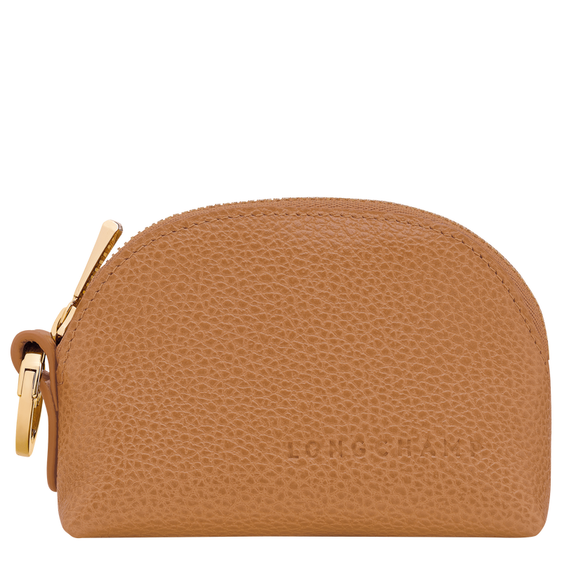 Le Foulonn&eacute; Coin purse , Pecan - Leather  - View 1 of  2