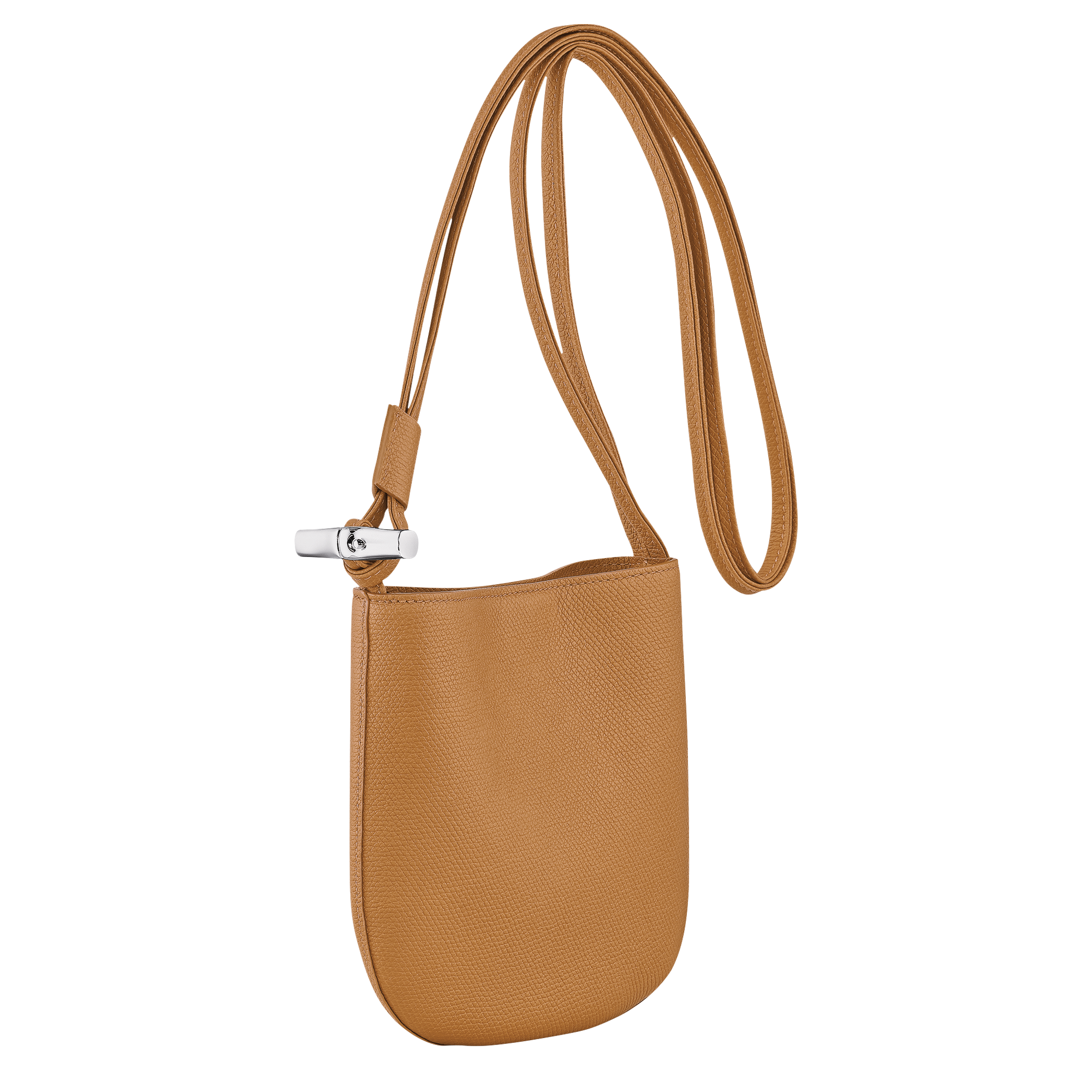 Crossbody bag S, Walnut - View 3 of 
        4 - zoom in Le Roseau Crossbody bag S, Walnut
