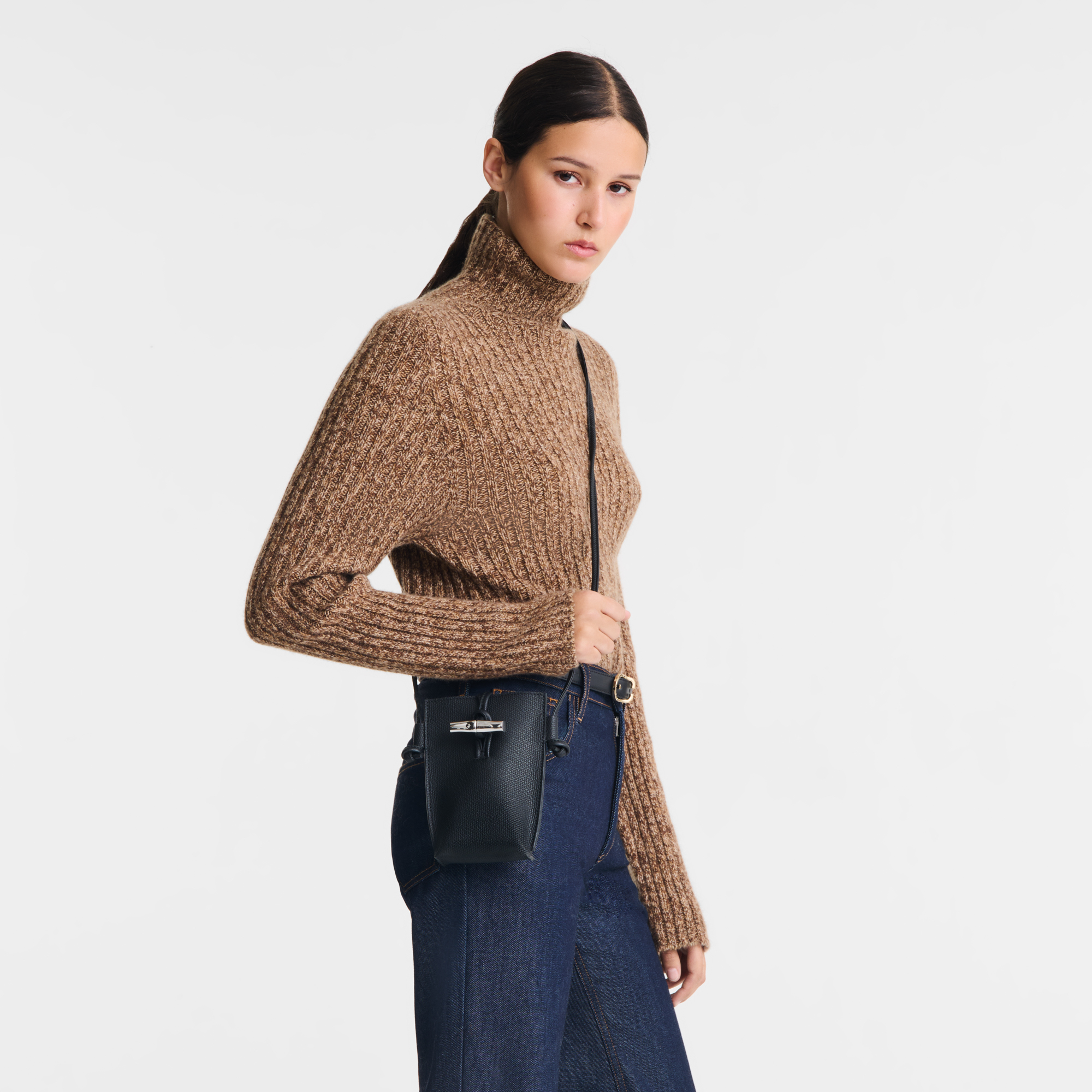 Le Roseau Phone case, Black