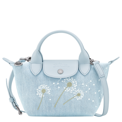 Le Pliage Collection XS Handbag , Sky Blue - Canvas