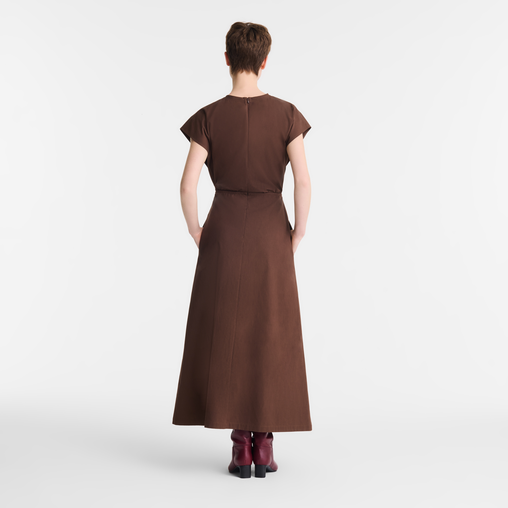 Dress, Chocolate - View 2 of
4 - zoom in null Dress, Chocolate