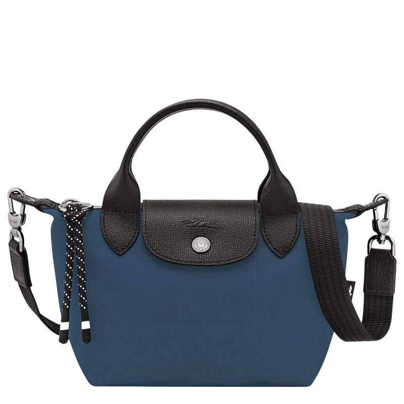 Le Pliage Energy XS Handbag , Dark Purple - Recycled canvas  - View 1 of  6