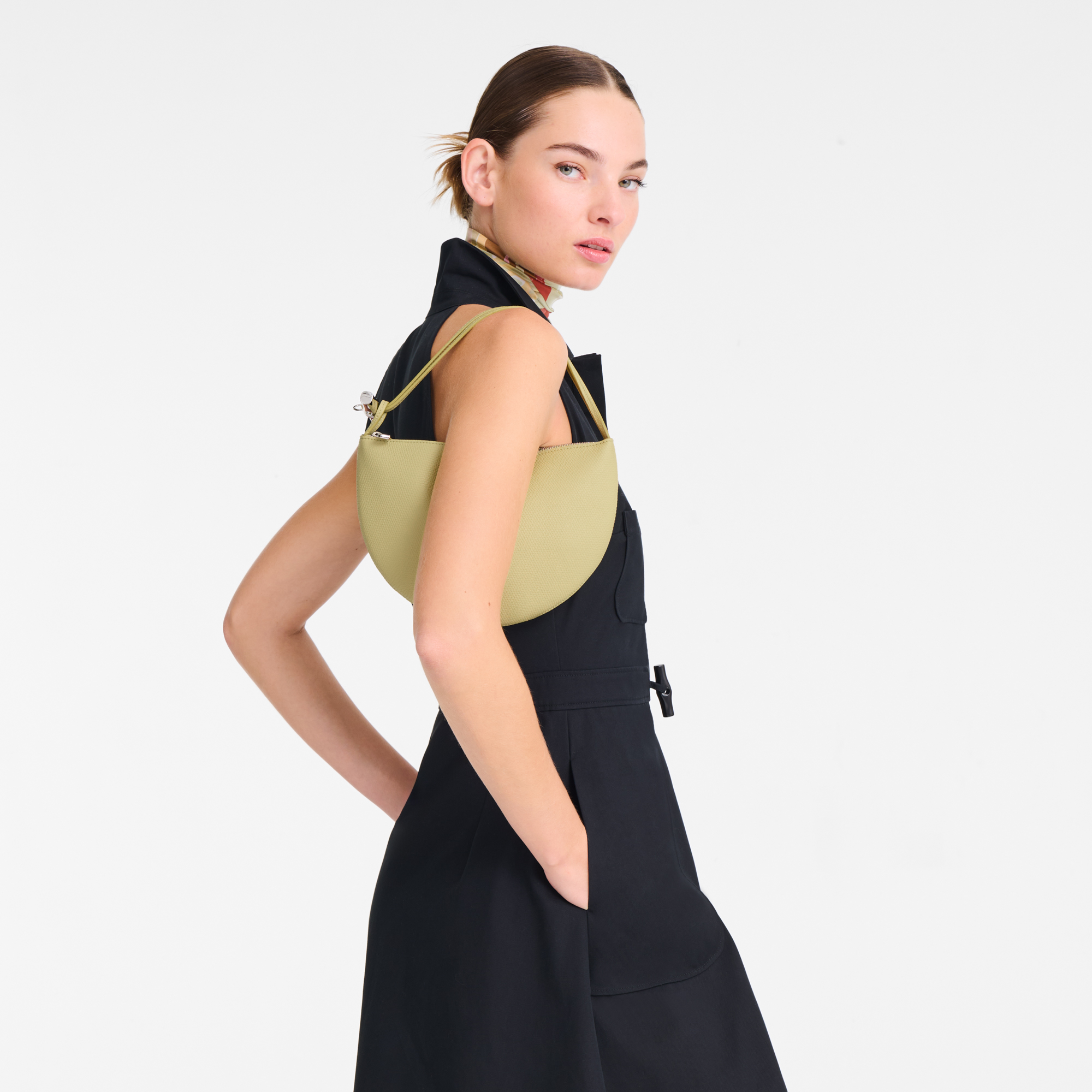 Le Roseau Clutch S, Pistachio