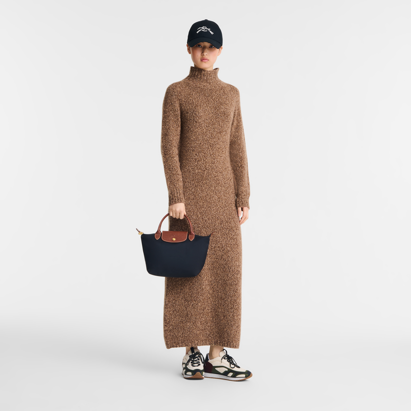 Le Pliage Original S Handbag , Black - Recycled canvas  - View 2 of  6