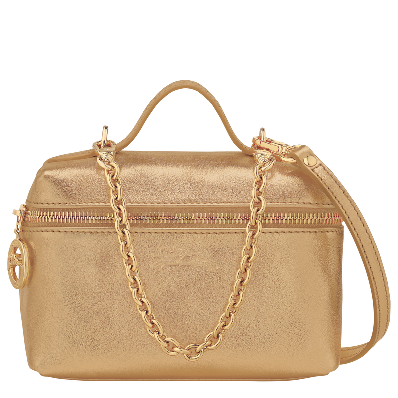 Le Pliage Xtra Crossbody bag , Gold - Leather  - View 1 of  4