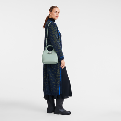 Le Roseau S Handbag , Celadon - Leather