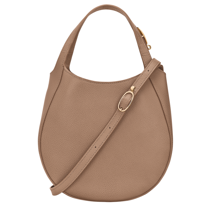 Le Foulonné S Handbag , Biscuit - Leather  - View 3 of  6