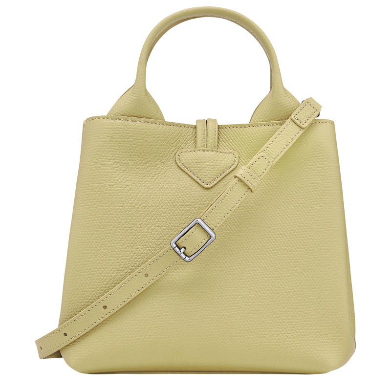 Le Roseau S Handbag , Pistachio - Leather  - View 4 of  7