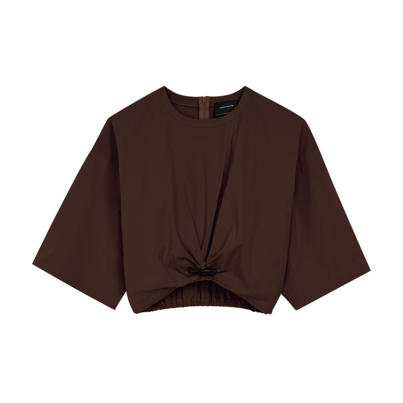 Top , Ebony - Cotton poplin  - View 1 of  1