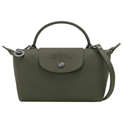 Le Pliage Xtra XS Pouch , Fir - Leather