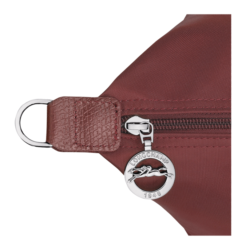 Le Pliage One S Travel bag expandable , Burgundy - Canvas  - View 5 of  6