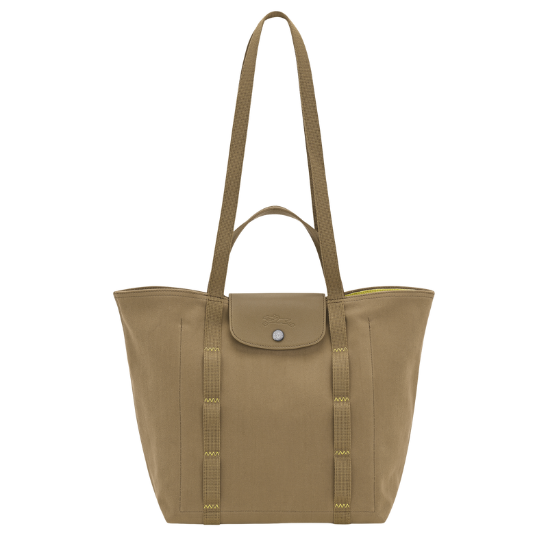 Le Pliage Collection M Tote bag , Lichen - Canvas  - View 1 of  7