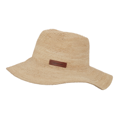 Hat , Natural - Raffia