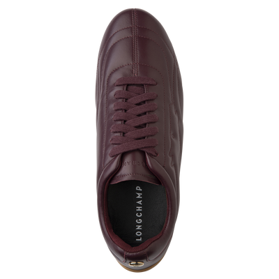 On-The-Go Sneakers, Burgundy