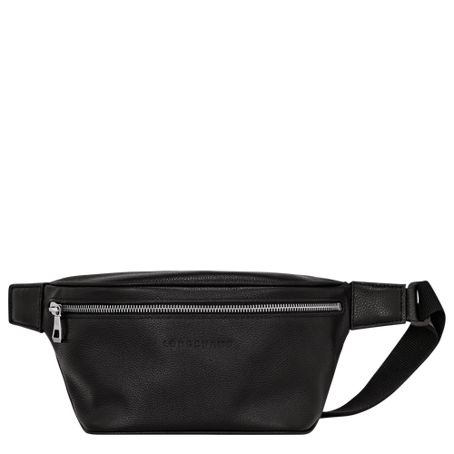 Le Foulonne M Belt bag Black Leather Longchamp TH