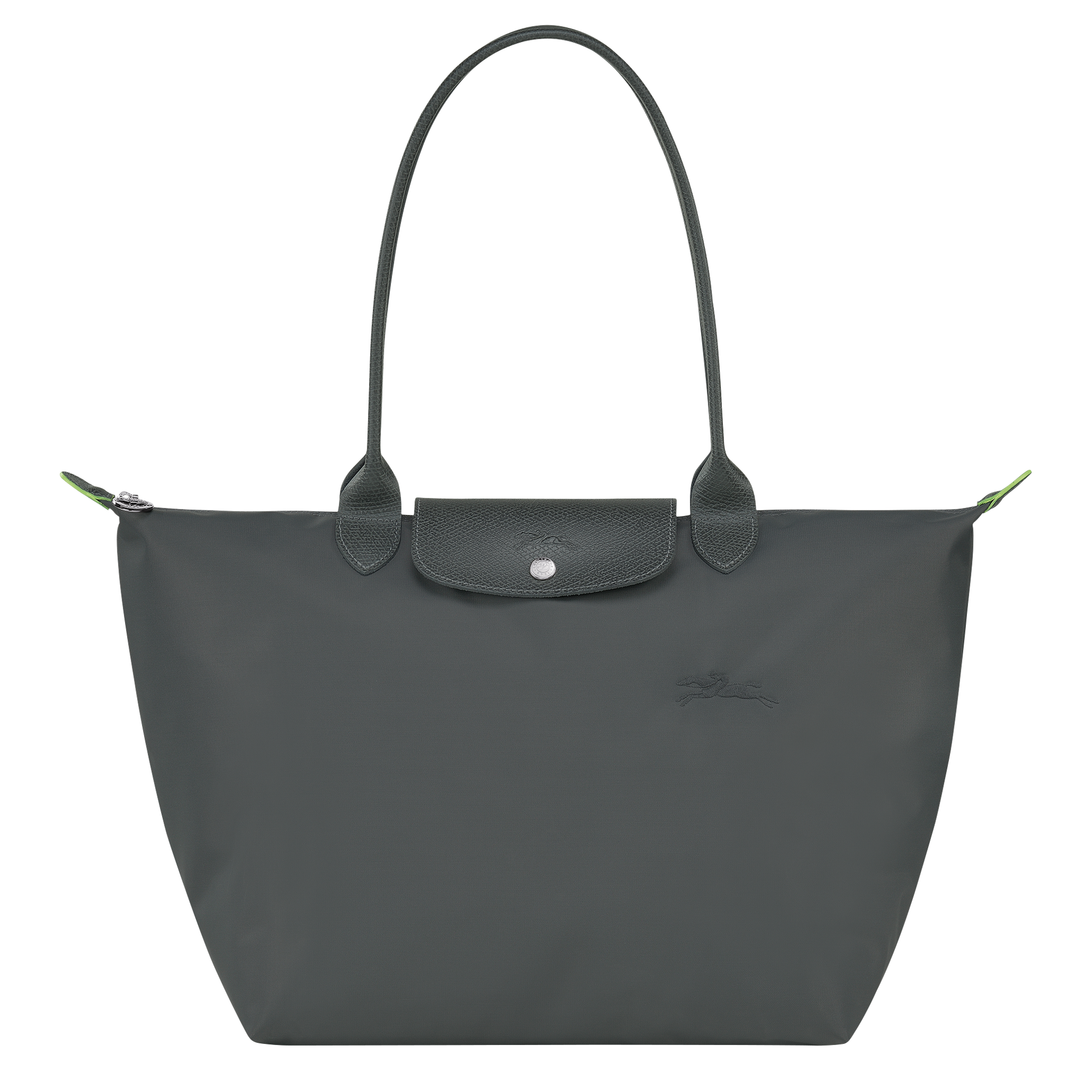 Le Pliage Green Tote bag L, Graphite
