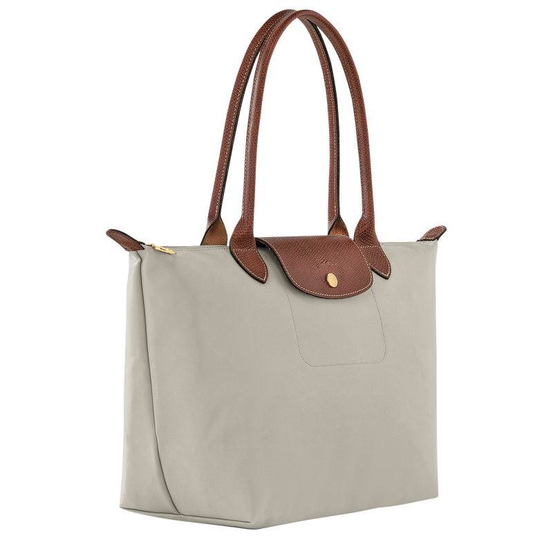 Le Pliage Original M Tote bag , Pebble - Recycled canvas  - View 2 of  6