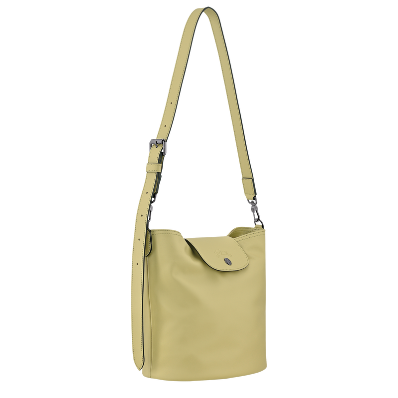 Le Pliage Xtra M Shoulder bag , Pistachio - Leather  - View 3 of  6