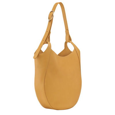 Le Foulonné Hobo bag L, Nutmeg