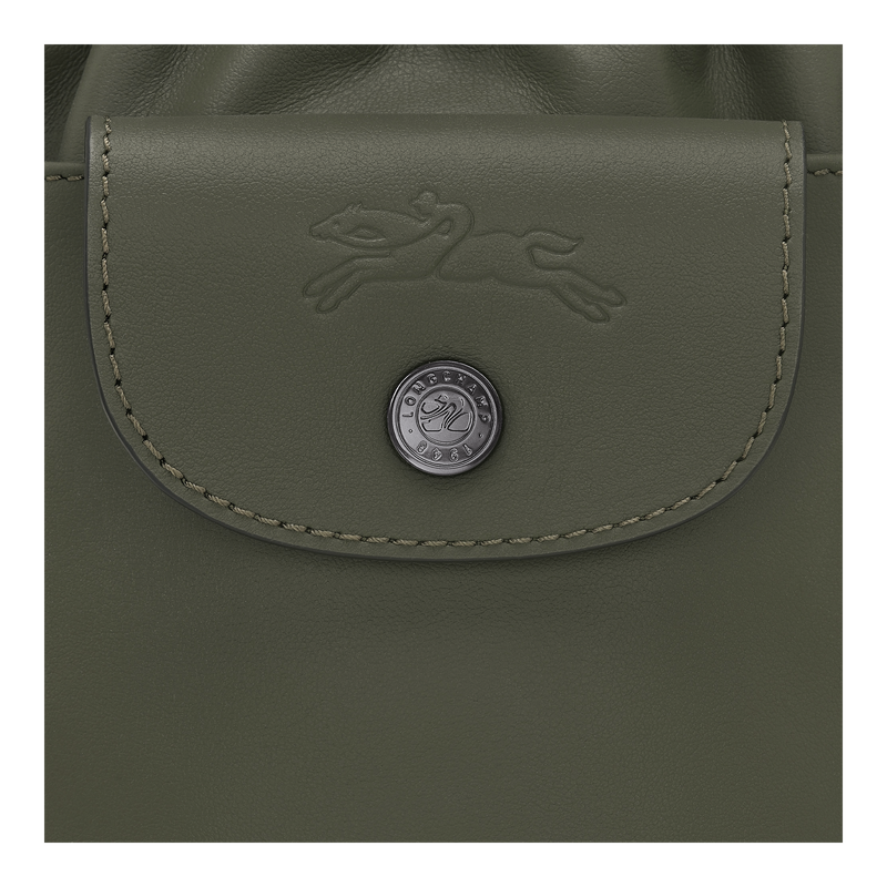 Le Pliage Xtra XS Bucket bag , Fir - Leather  - View 6 of  6