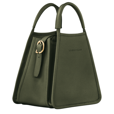 Le Foulonné Handbag S, Khaki