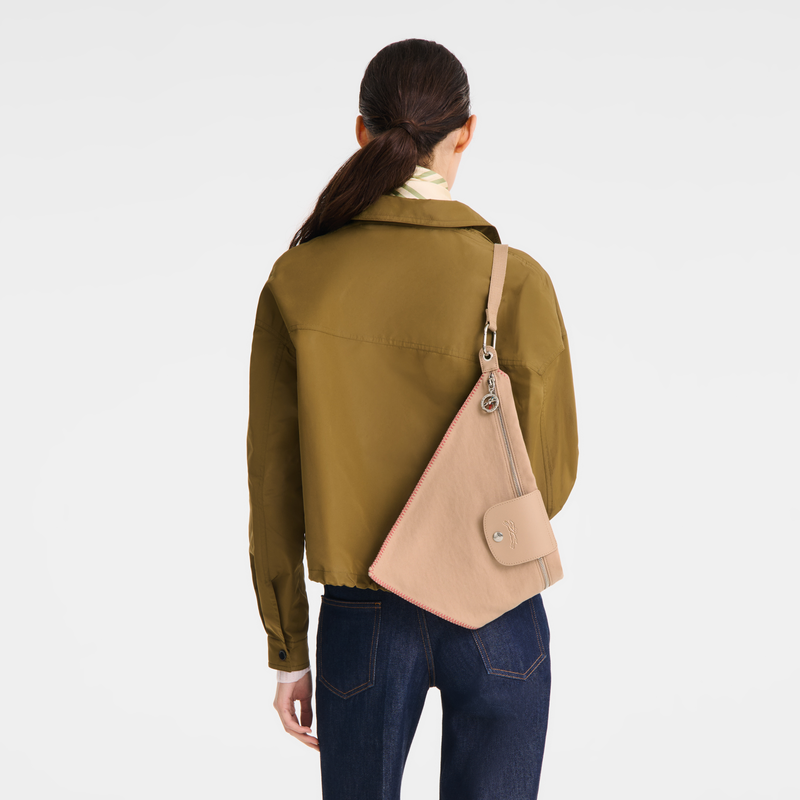 Le Pliage Collection S Crossbody bag , Beige - Canvas  - View 5 of  5